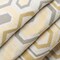 Yellow Gold Performance Grade Abstract Geometric Woven Pattern Upholstery Fabric by The Yard - SKU: Sherman Yellow